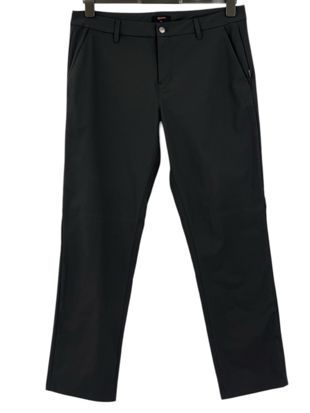 Quince Ultimate Commuter Travel Dress Stretch Moisture Wicking Pants Black 34